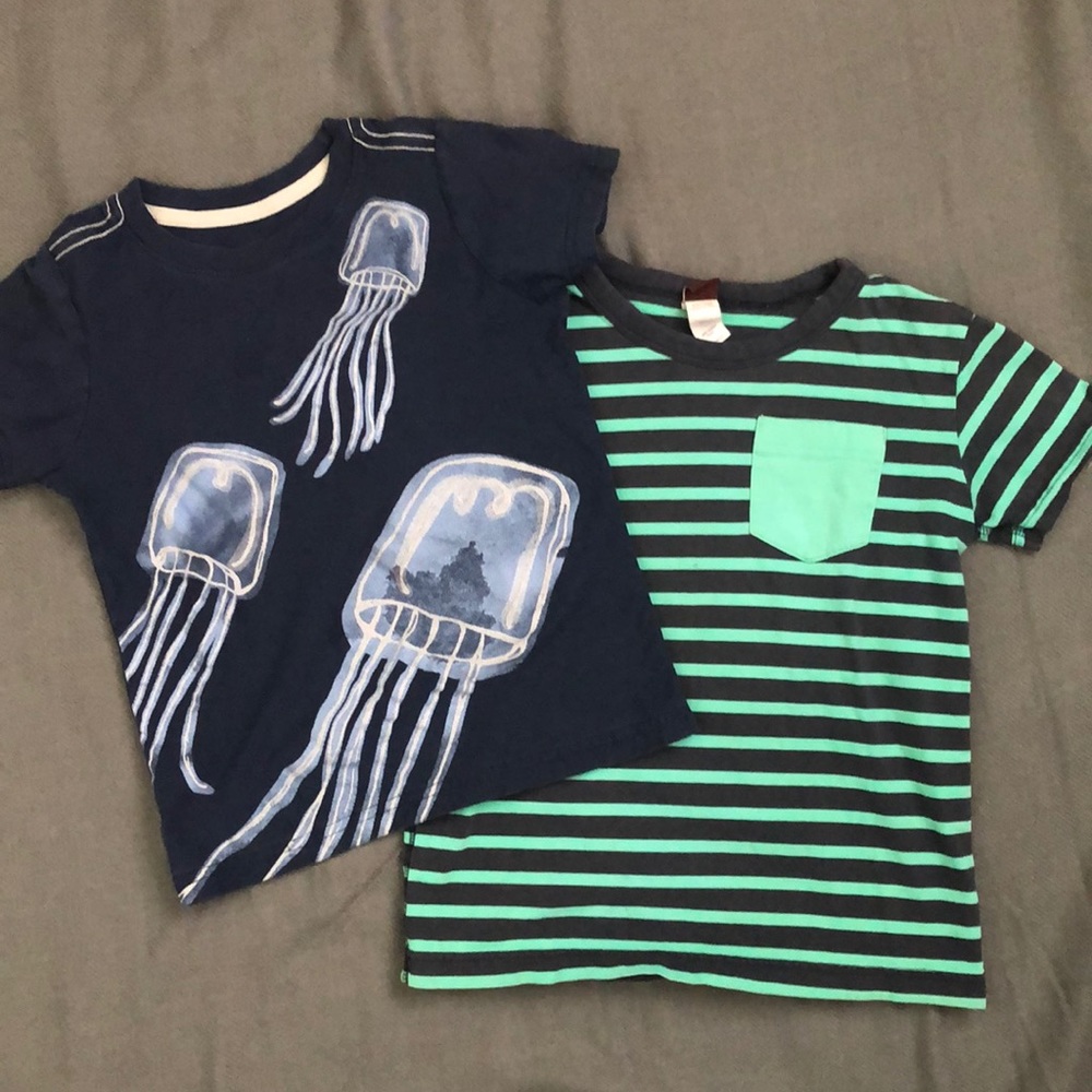 Set of 2 TEA Collection Boys T-Shirts Size 6